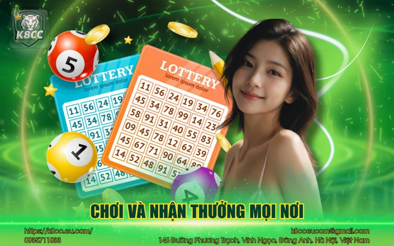 Keno K8CC - Chinh phục phần thưởng lớn chọn số thông minh 3 Chơi và nhận thưởng mọi nơi