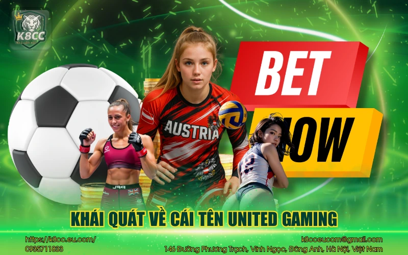 UG Sports K8CC - Sân chơi cá cược chuẩn quốc tế 2 Khái quát về cái tên United Gaming