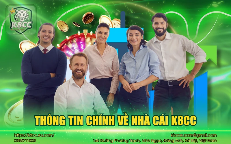 Nhà cái K8CC 33 Thông tin chính về nhà cái K8CC